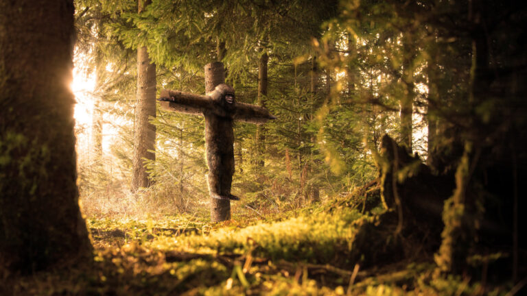 Bigfoot Body Found Crucified